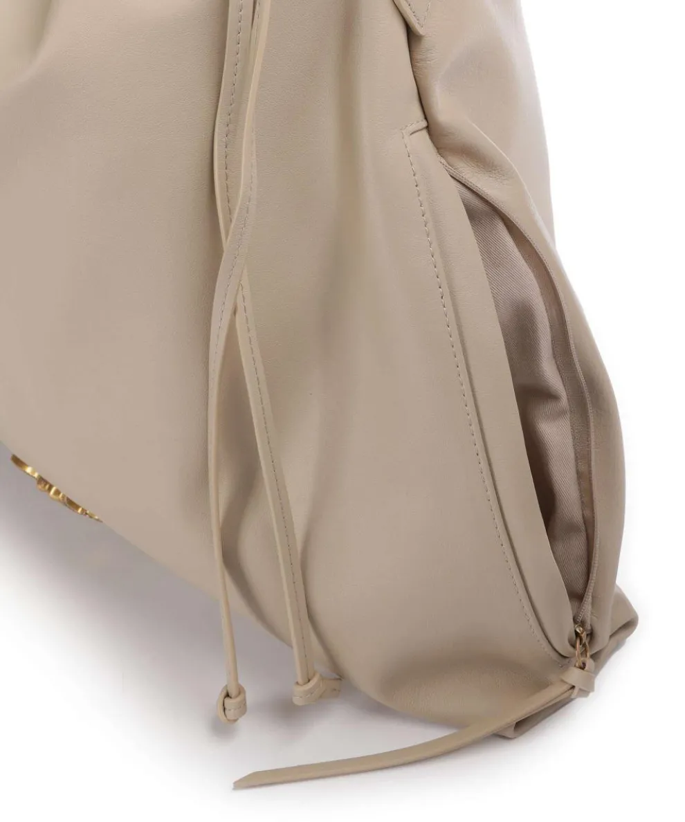 Extra Slouchy Bucket bag fein genarbtes Rindsleder beige