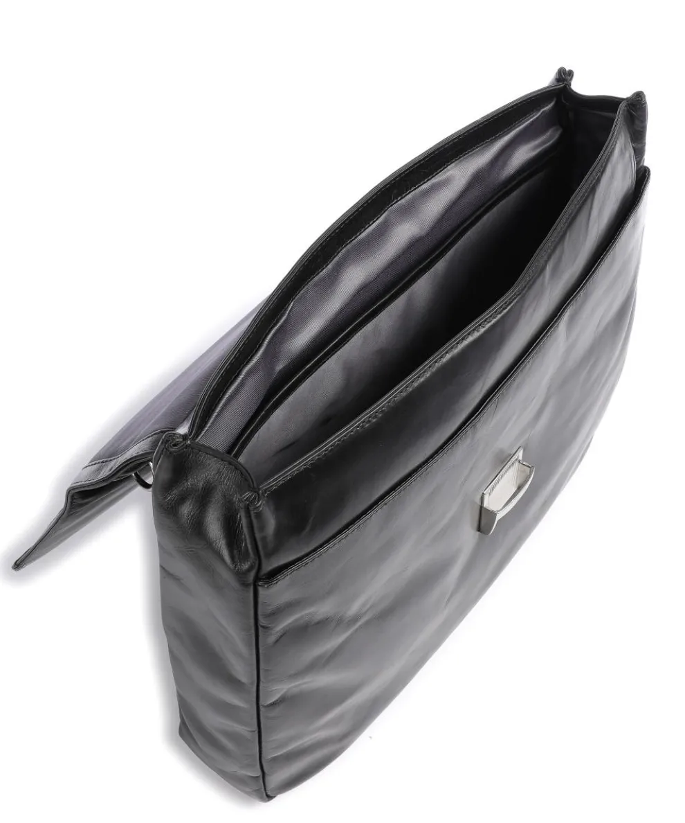 Romano Aktentasche 15″ Pull-Up Rindsleder schwarz