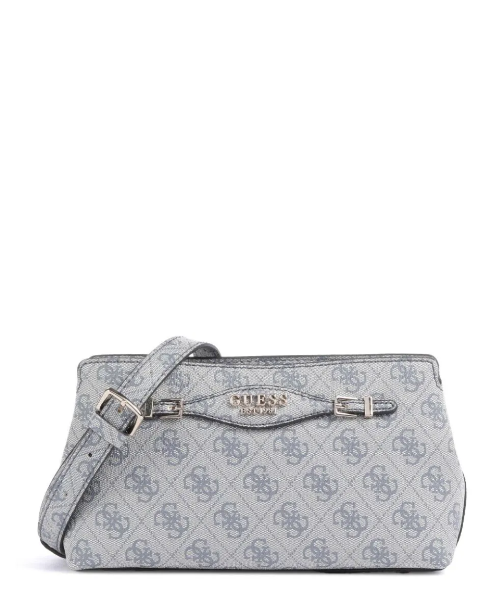 Katya 4G Logo Umhängetasche Lederimitat hellgrau