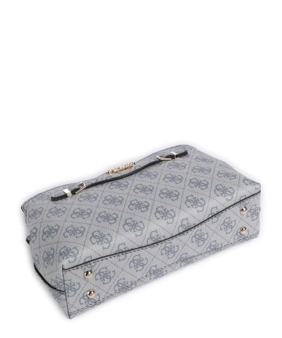 Katya 4G Logo Umhängetasche Lederimitat hellgrau