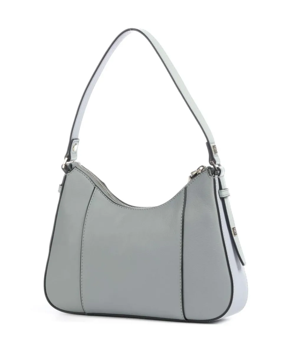 Circle Schultertasche genarbtes Rindsleder mintgrün