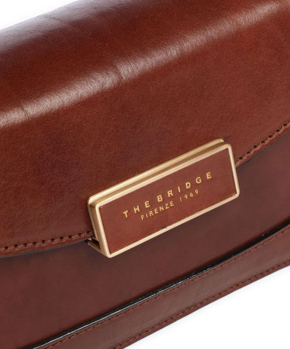 Ginevra Umhängetasche Rindsleder braun