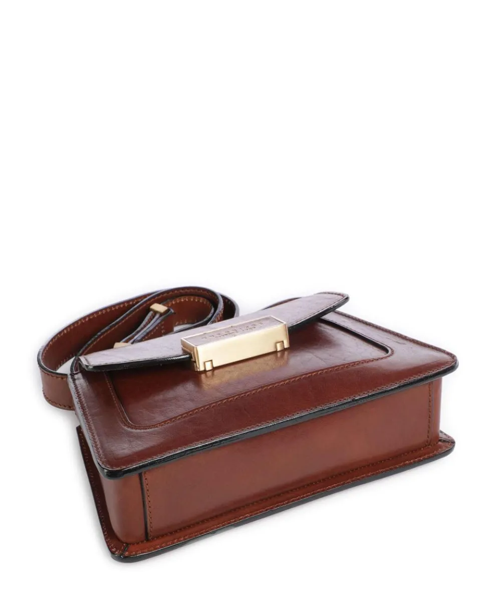 Ginevra Umhängetasche Rindsleder braun