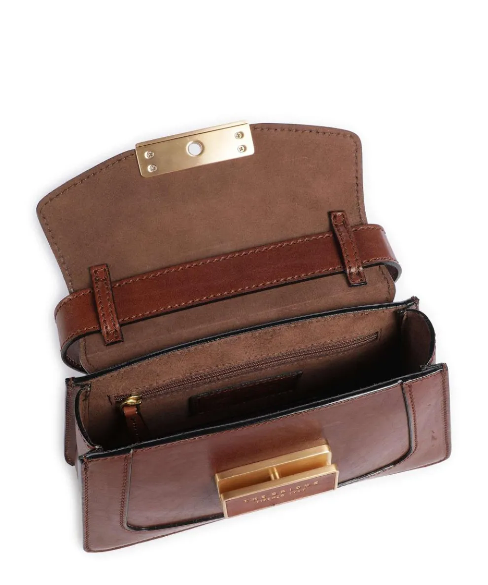 Ginevra Umhängetasche Rindsleder braun