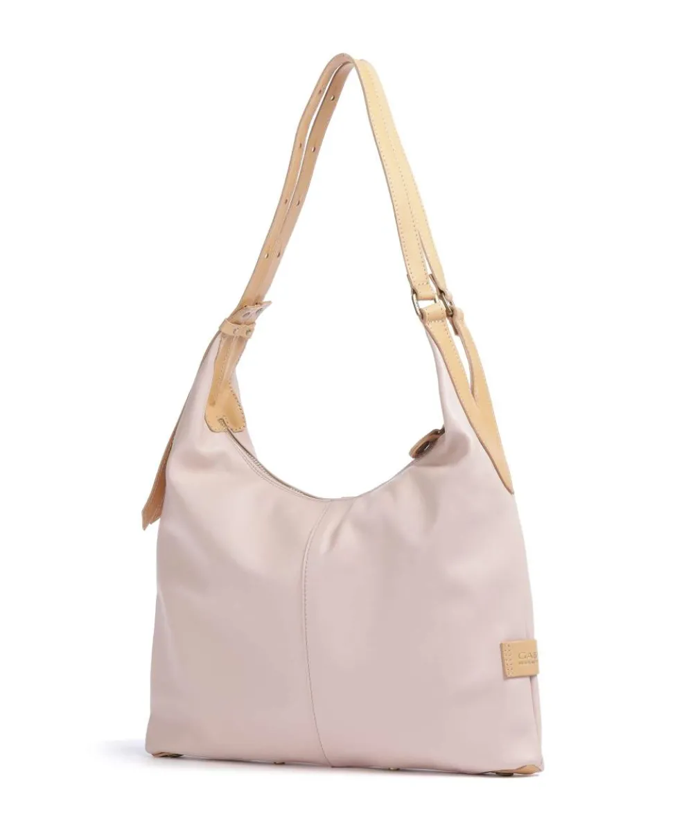 Naxos Clara Beuteltasche fein genarbtes Rindsleder altrosa