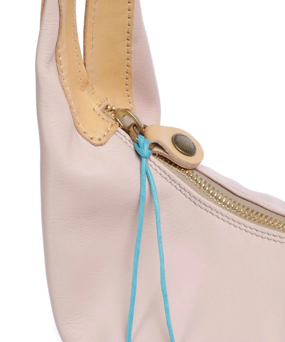 Naxos Clara Beuteltasche fein genarbtes Rindsleder altrosa