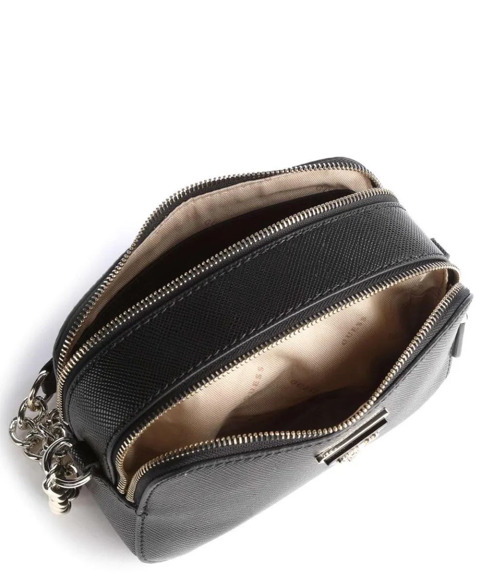 Noelle Umhängetasche Lederimitat schwarz