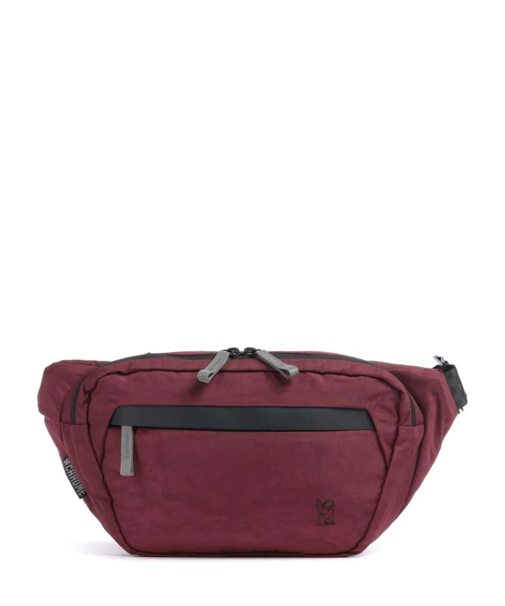 District Collection Sabin 6L Gürteltasche recyceltes Nylon dunkelrot