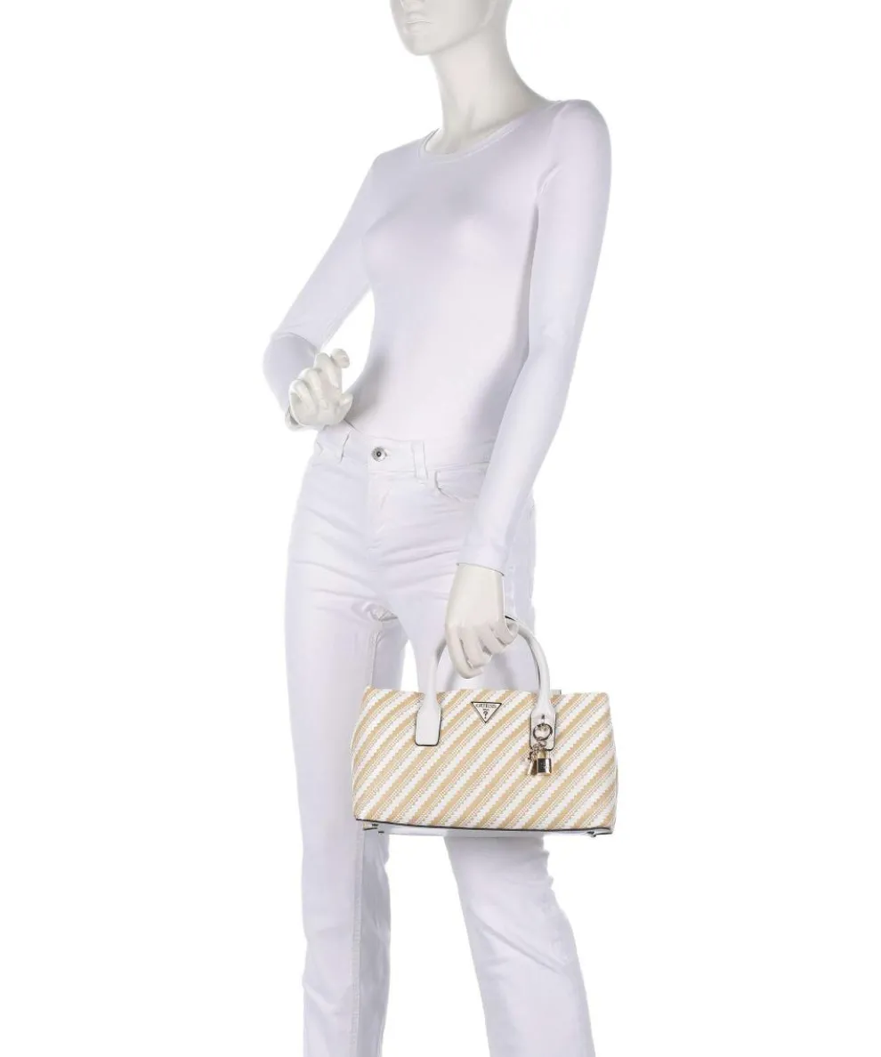 Simona Handtasche Polypropylen natur/weiß