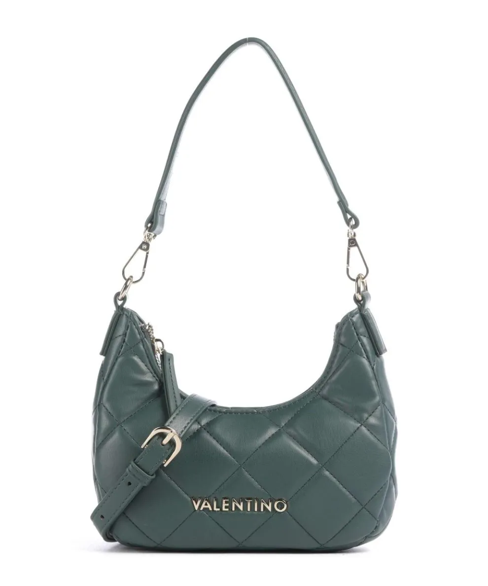 Ocarina Schultertasche Lederimitat dunkelgrün