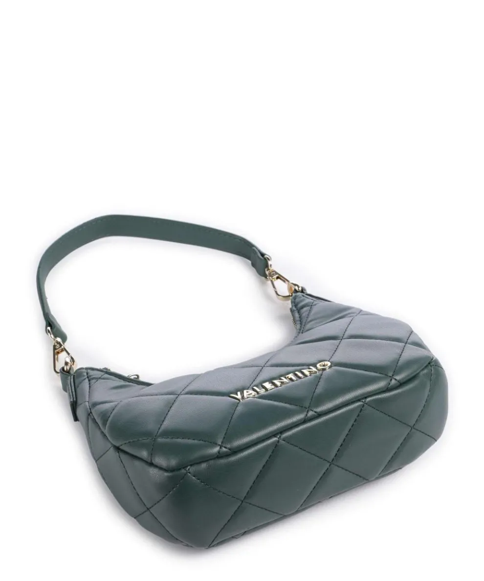 Ocarina Schultertasche Lederimitat dunkelgrün