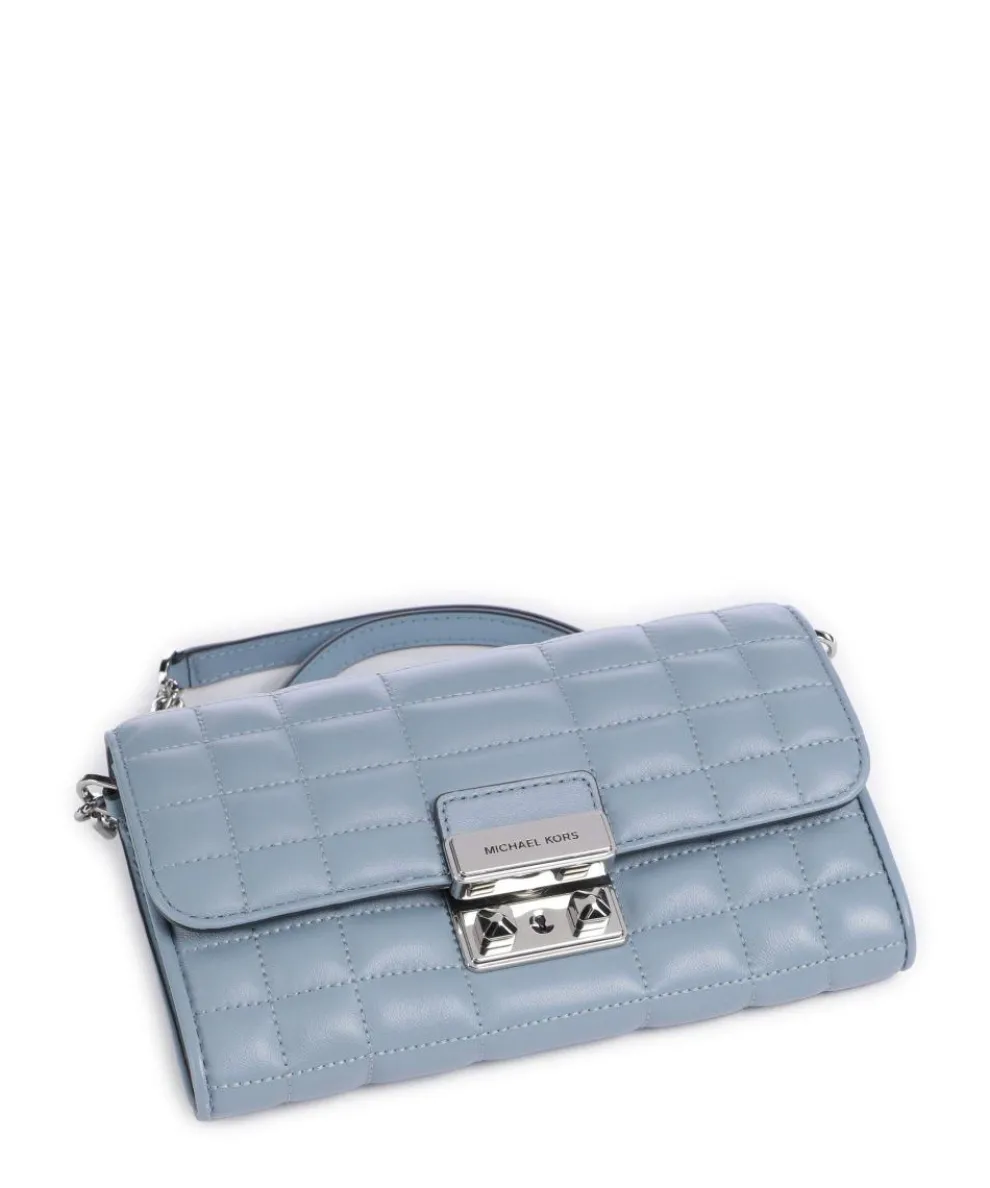 Tribeca Umhängetasche Lammleder blau