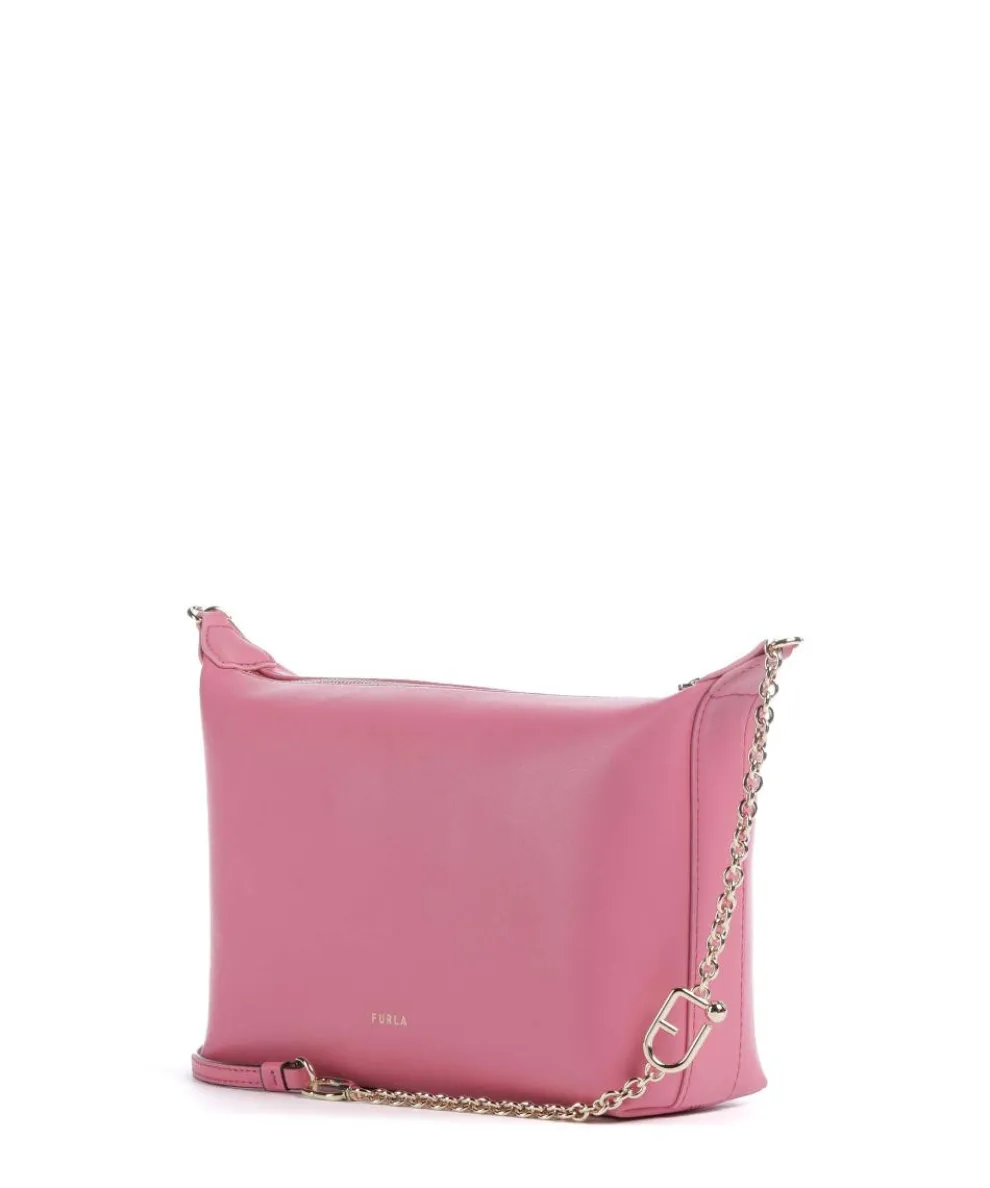 Nuvola Mini Umhängetasche Nappaleder pink