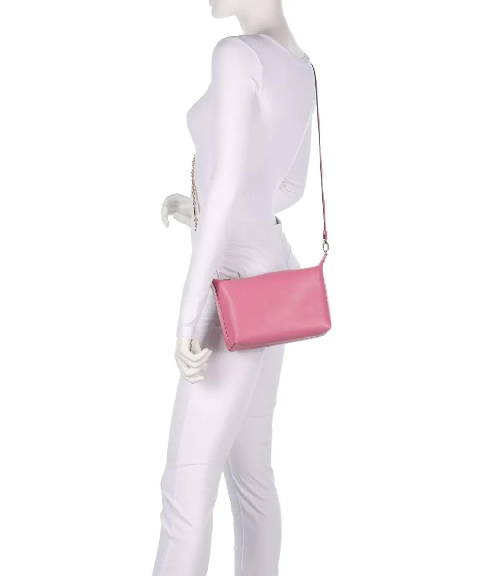 Nuvola Mini Umhängetasche Nappaleder pink