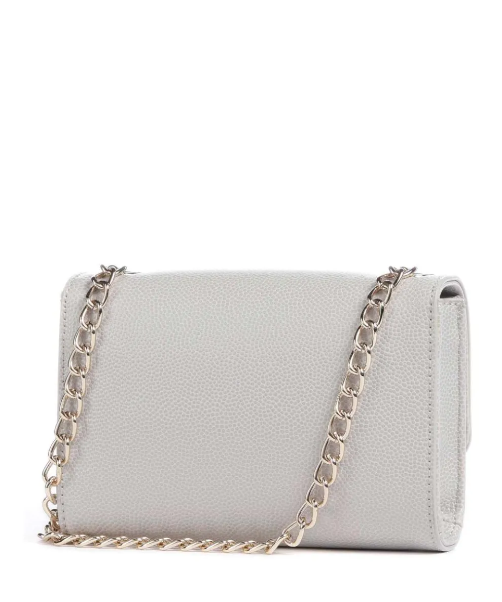 Divina Umhängetasche Lederimitat hellgrau