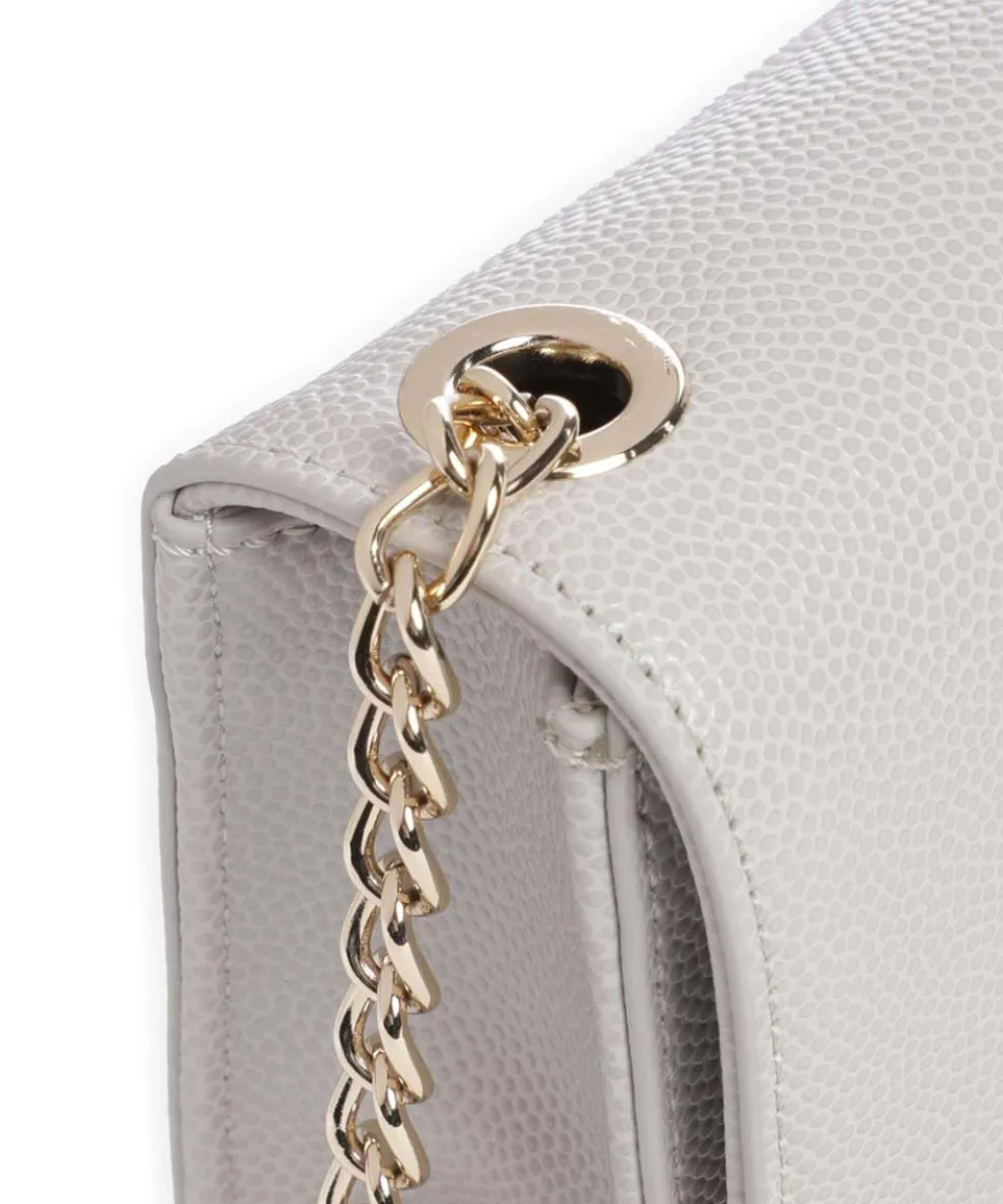 Divina Umhängetasche Lederimitat hellgrau