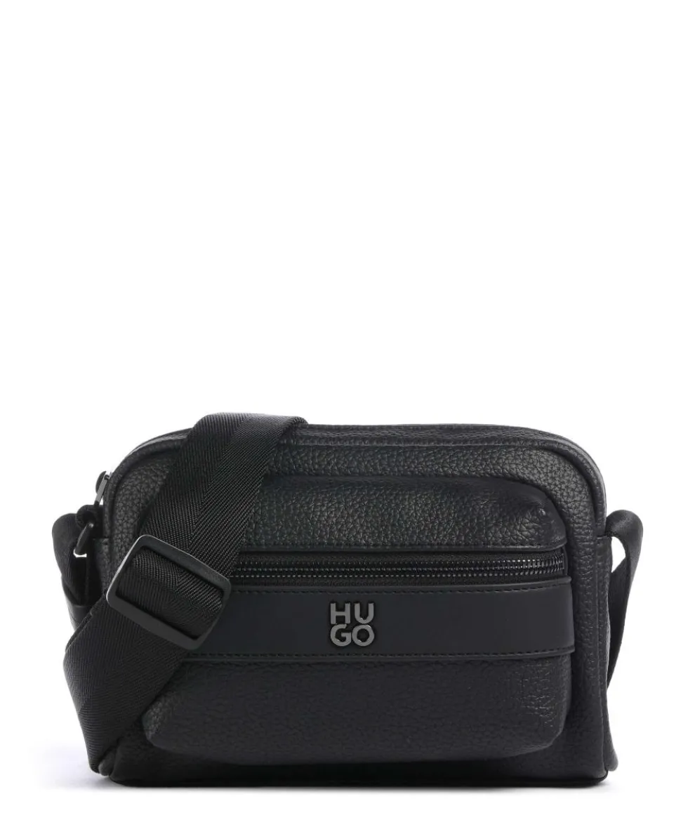 Quantic Umhängetasche Lederimitat schwarz