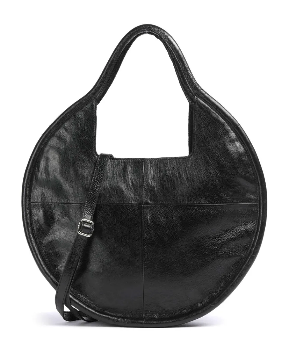 Salvatorgasse 5 Shopper genarbtes Rindsleder schwarz