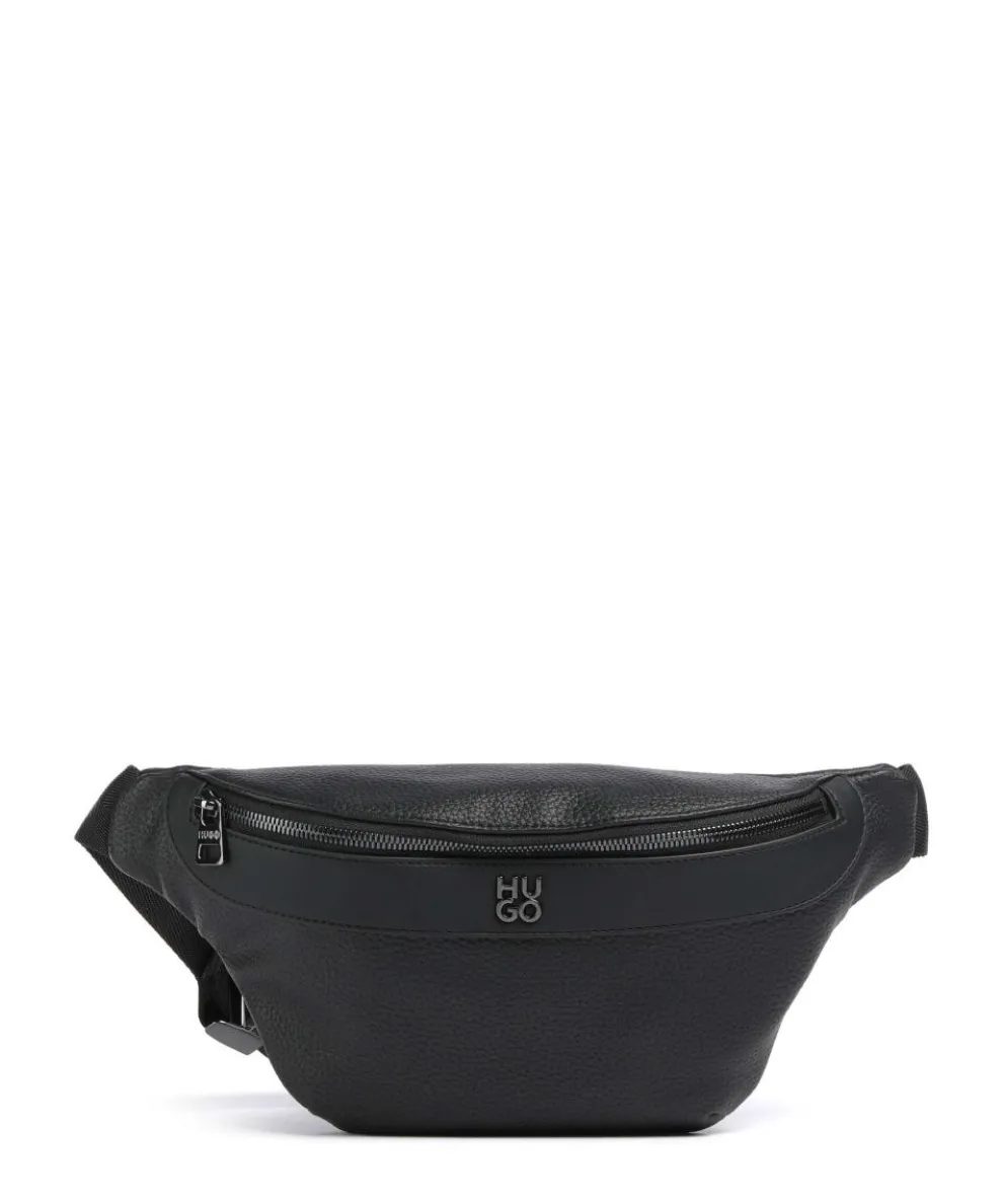 Quantic Gürteltasche Lederimitat schwarz