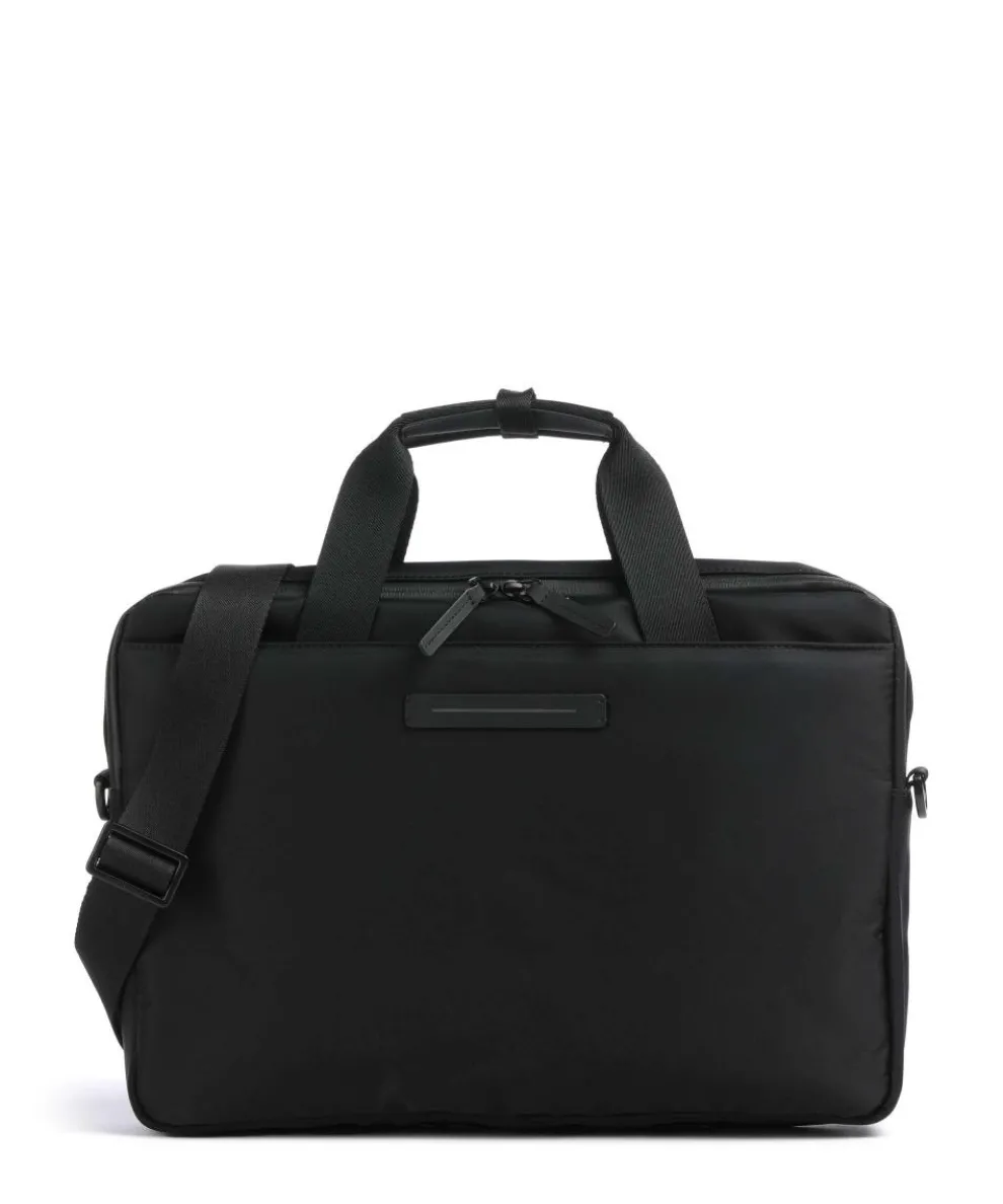 Gion Aktentasche 15″ recyceltes Nylon schwarz