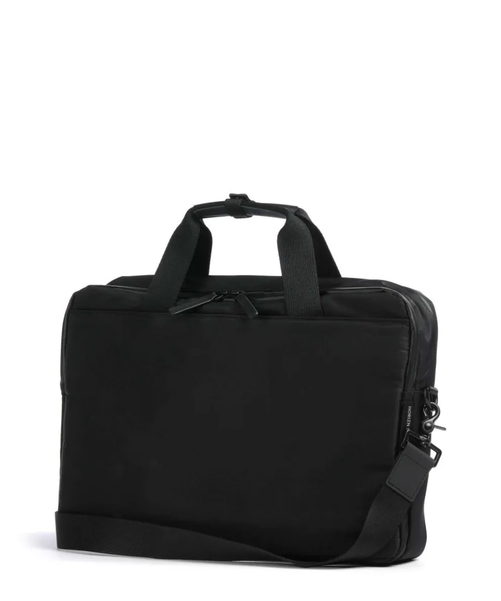 Gion Aktentasche 15″ recyceltes Nylon schwarz