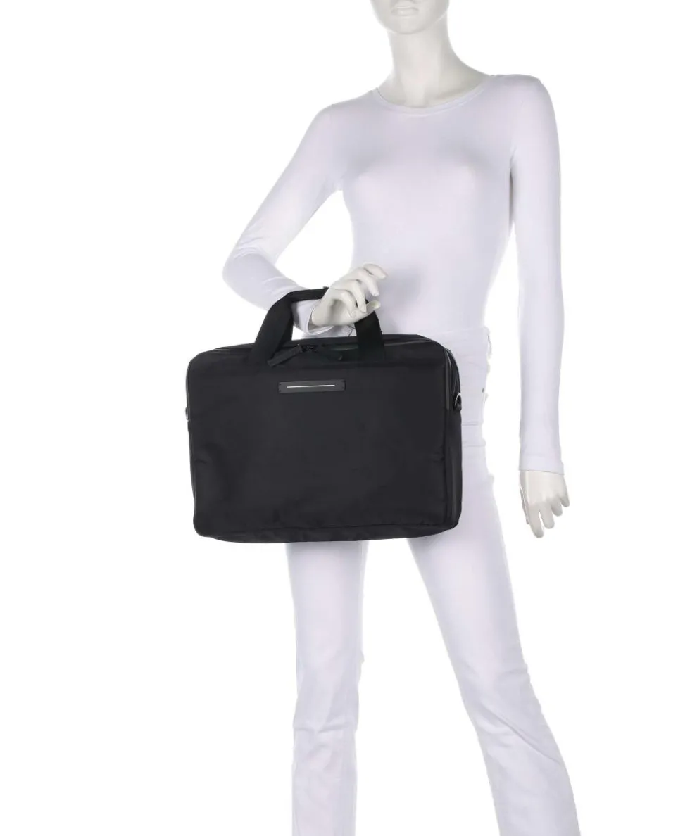 Gion Aktentasche 15″ recyceltes Nylon schwarz