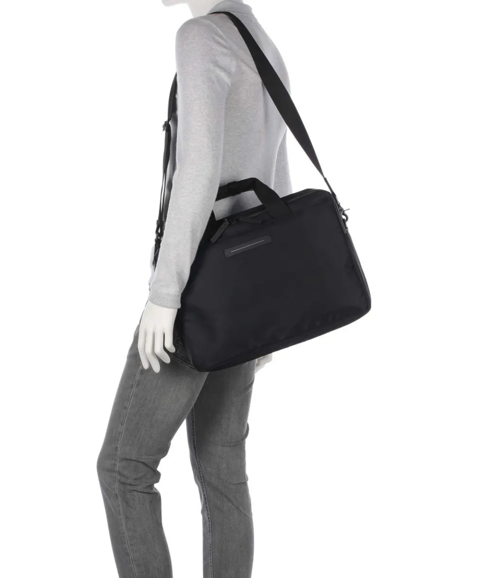 Gion Aktentasche 15″ recyceltes Nylon schwarz