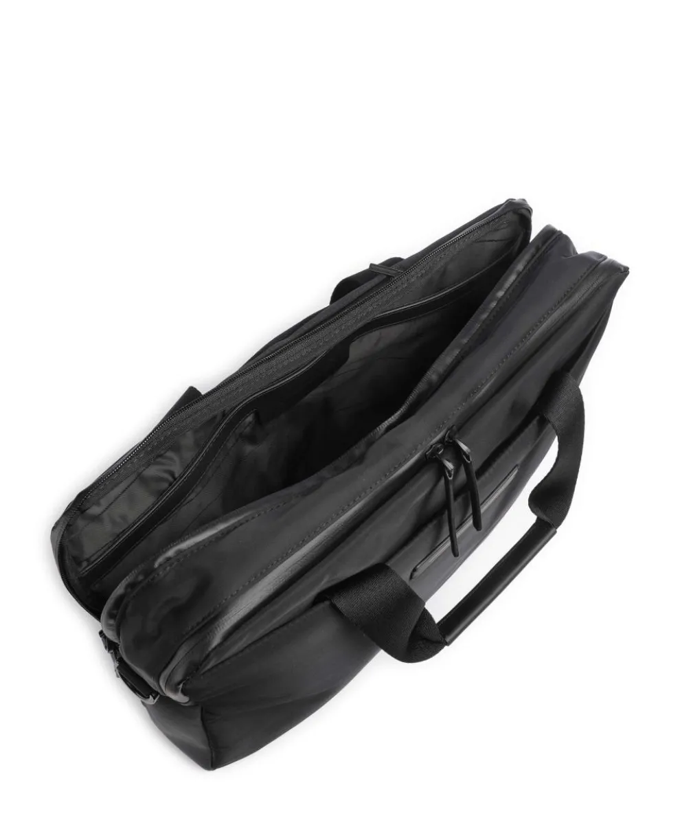 Gion Aktentasche 15″ recyceltes Nylon schwarz