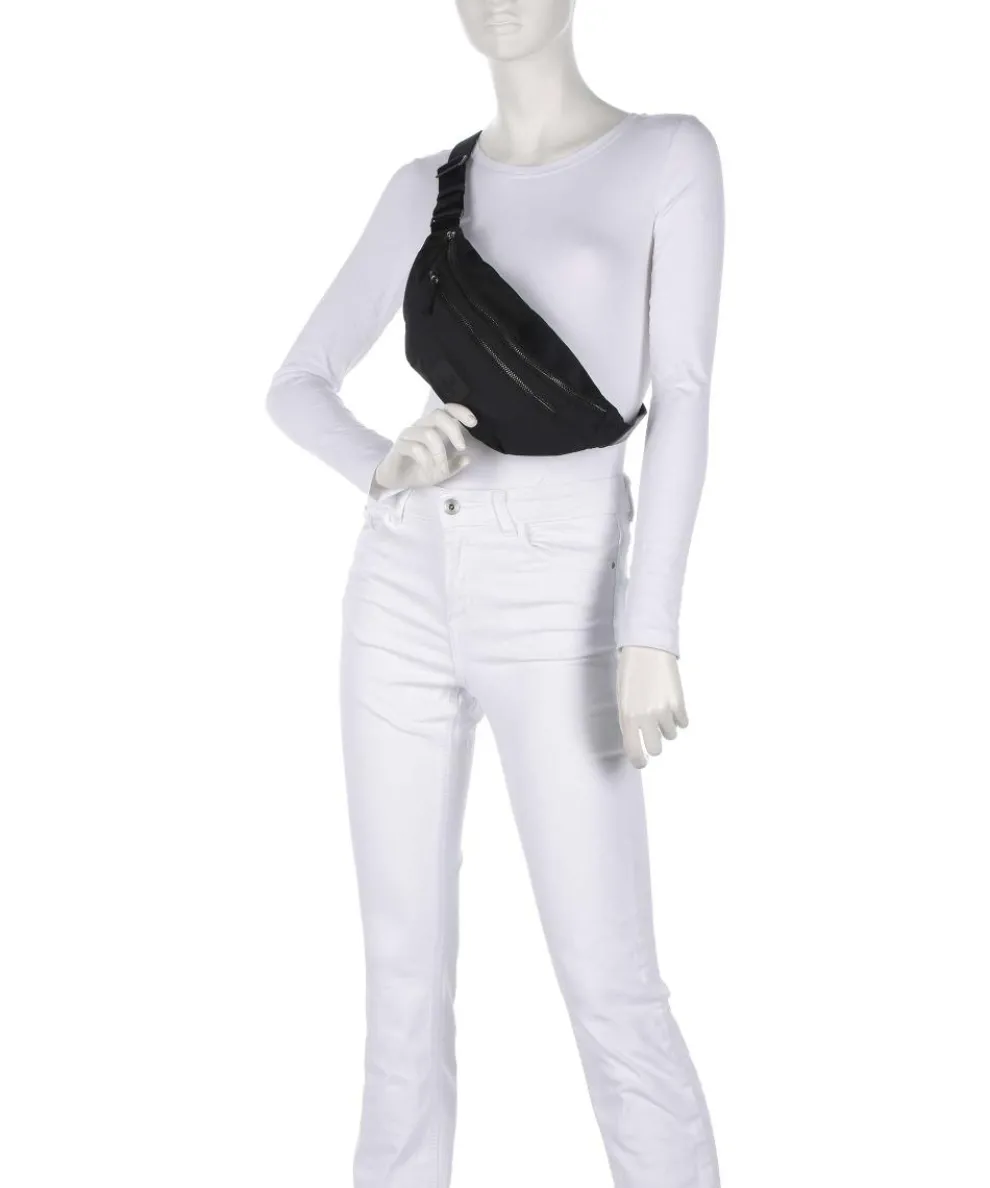 Cargo Gürteltasche recyceltes Polyester schwarz