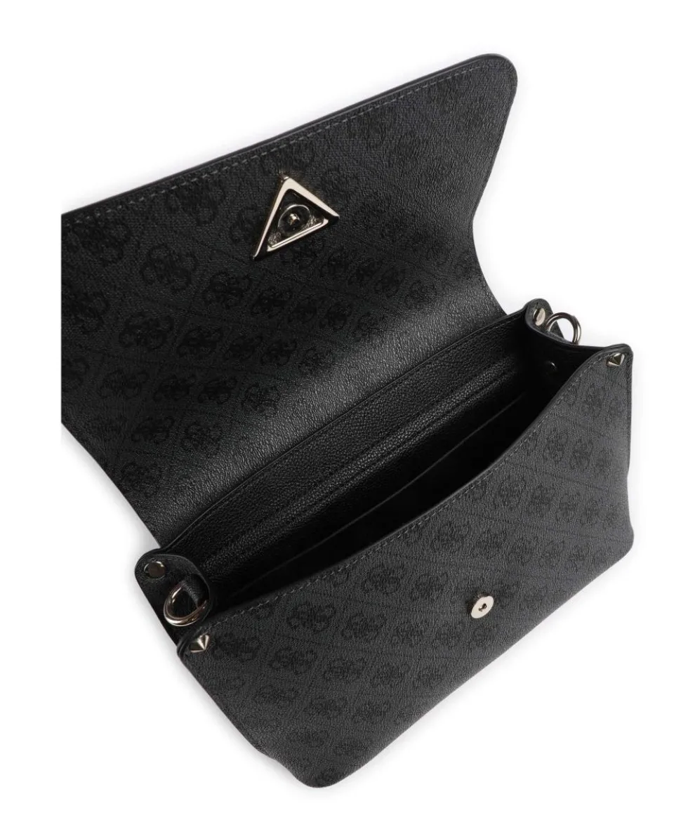 Meridian Umhängetasche Lederimitat dunkelgrau