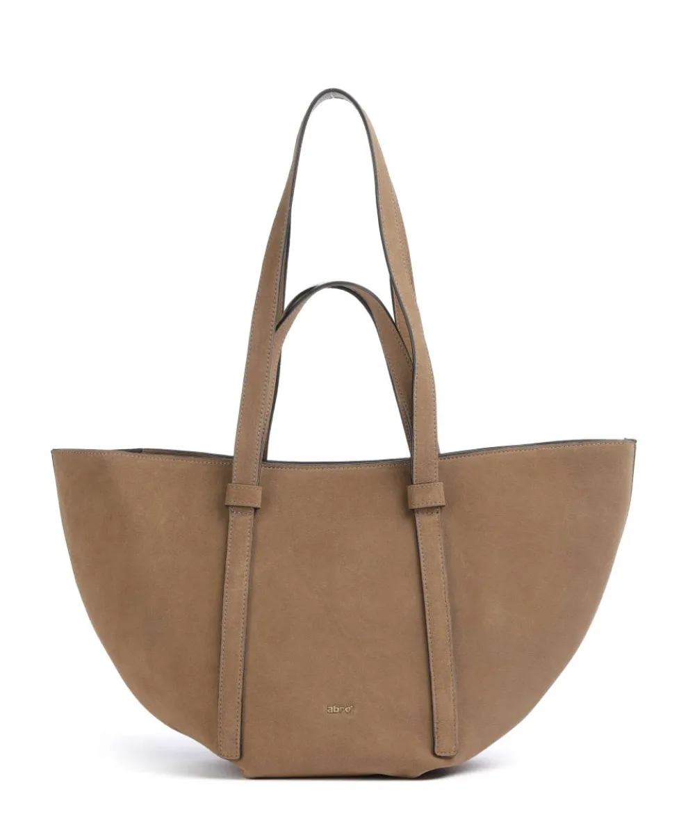 Suede Cosmo Medium Shopper aufgerautes Leder camel