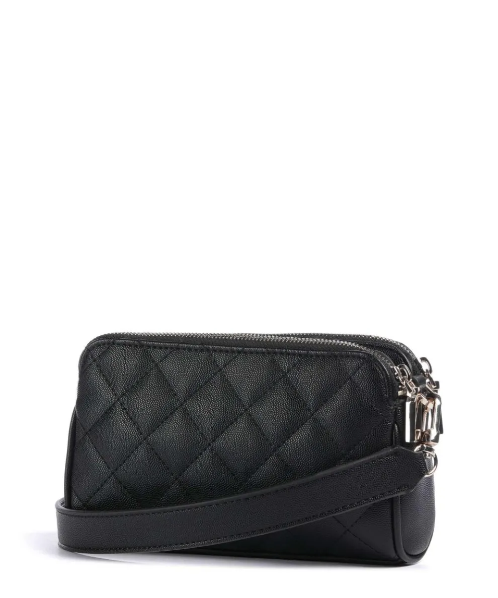 Carly Eco Umhängetasche Lederimitat schwarz