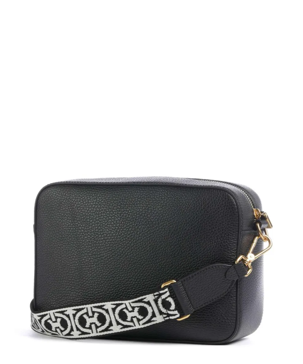 Beat Umhängetasche genarbtes Rindsleder schwarz