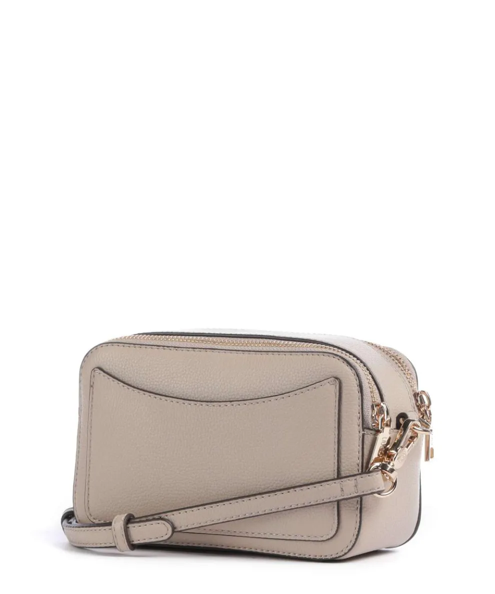 Ridhi S Umhängetasche Lederimitat beige