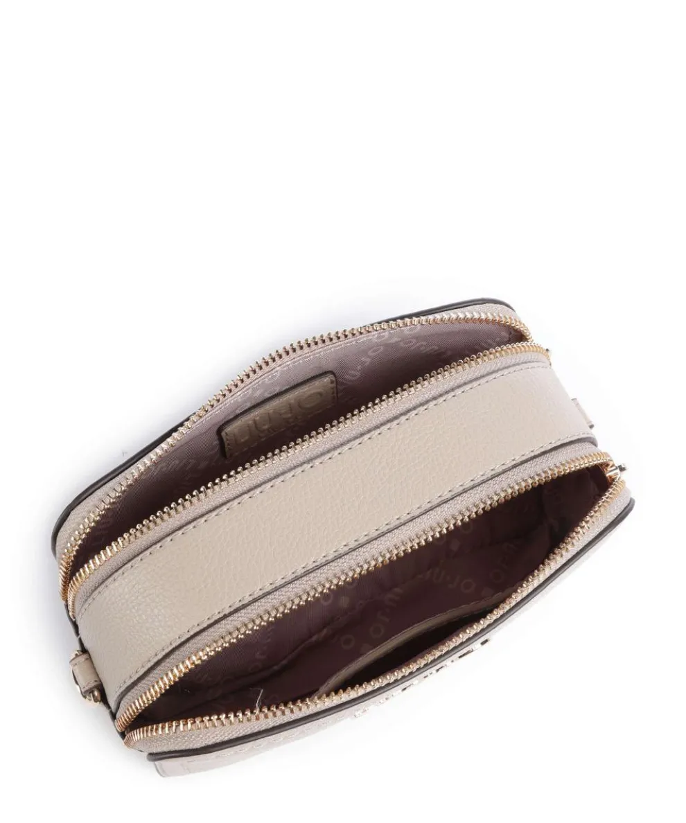 Ridhi S Umhängetasche Lederimitat beige