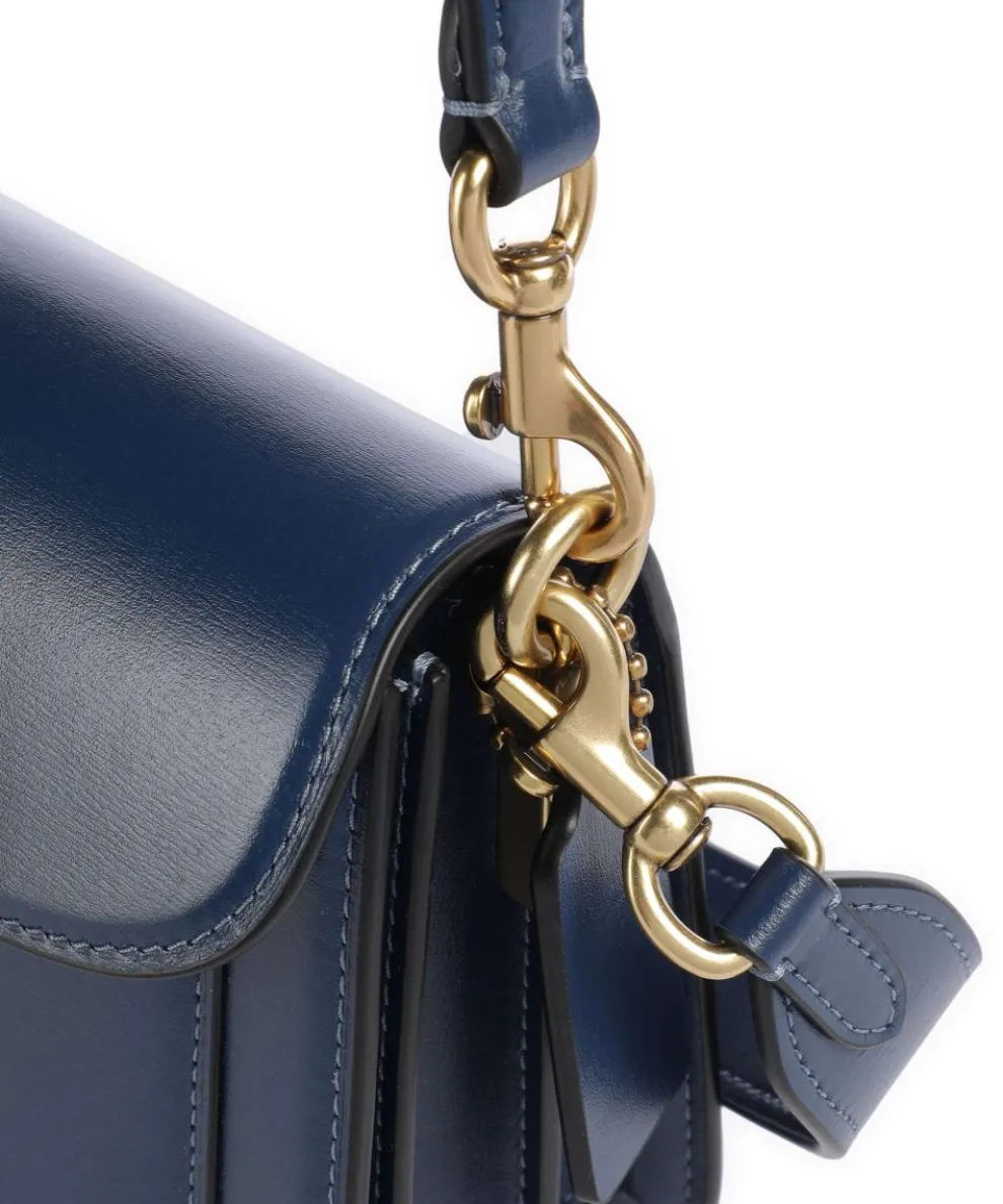 Tabby 26 Schultertasche fein genarbtes Rindsleder dunkelblau