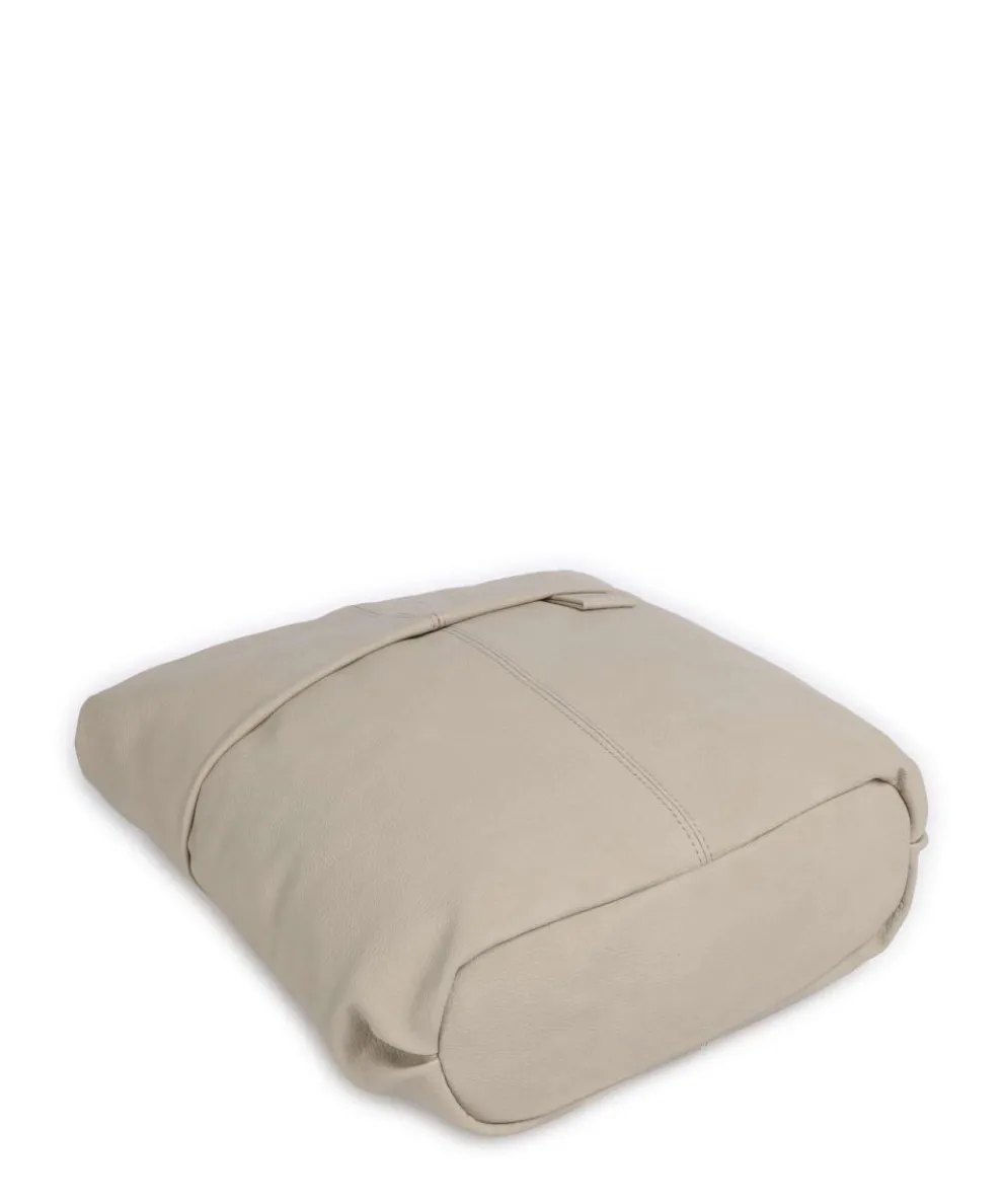 Mademoiselle.M M12 Beuteltasche Lederimitat beige