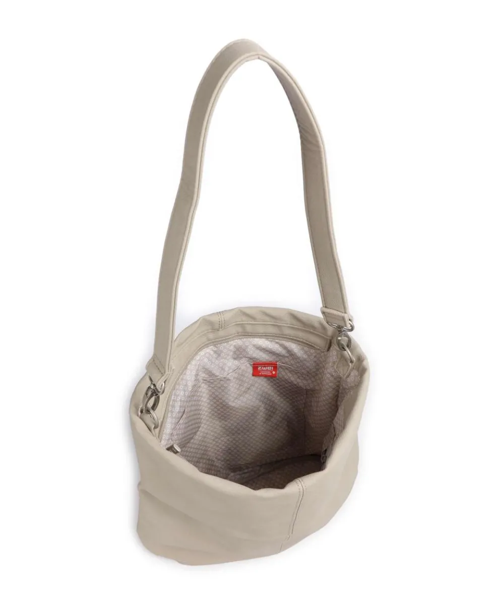 Mademoiselle.M M12 Beuteltasche Lederimitat beige