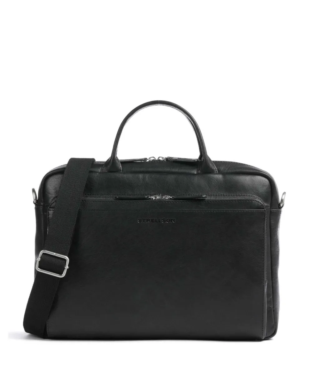 Kenley Charles Aktentasche 15″ Büffelleder schwarz