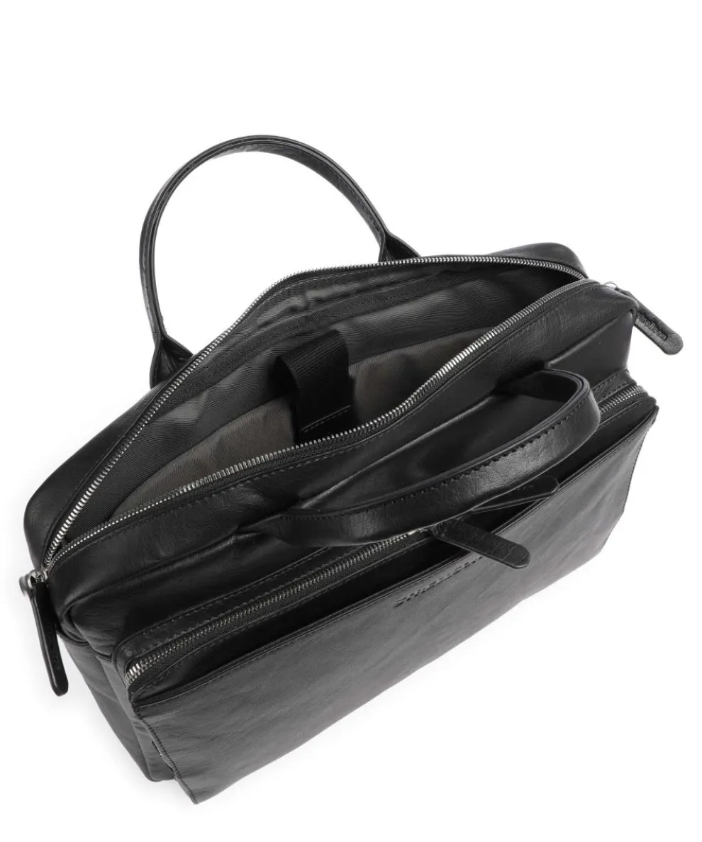 Kenley Charles Aktentasche 15″ Büffelleder schwarz