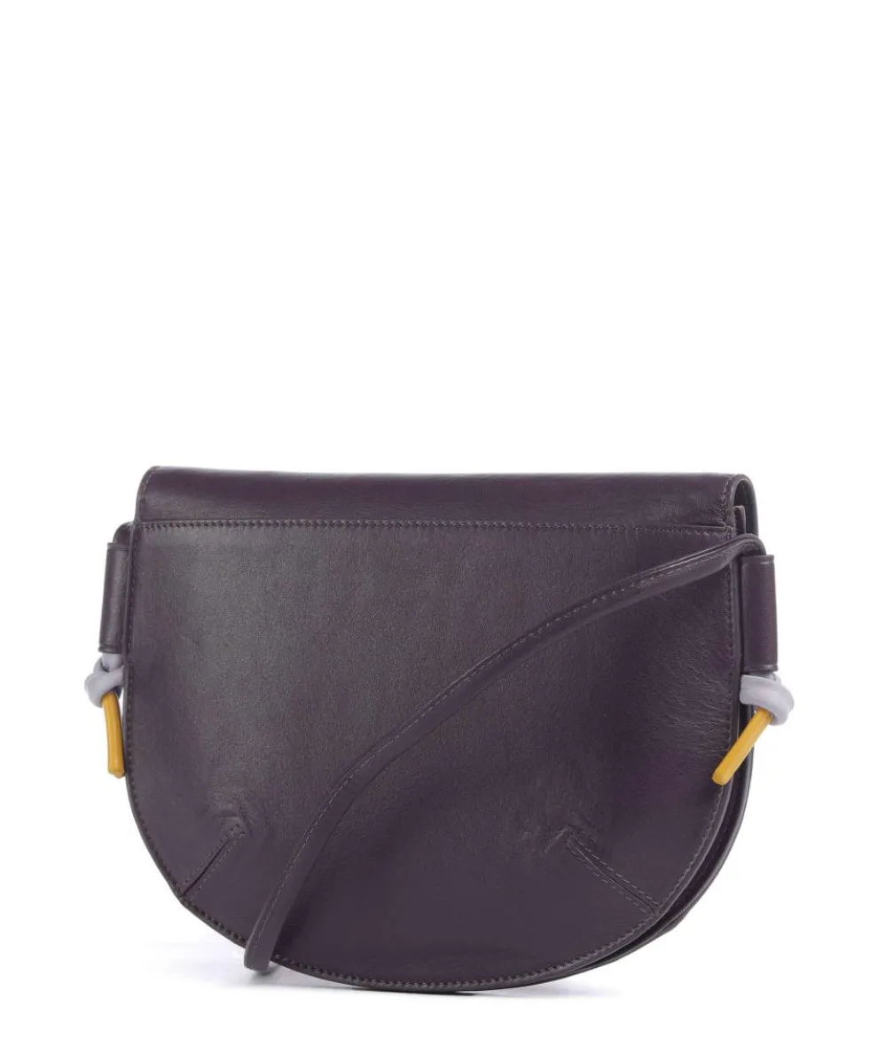 Skye Umhängetasche fein genarbtes Leder pflaume