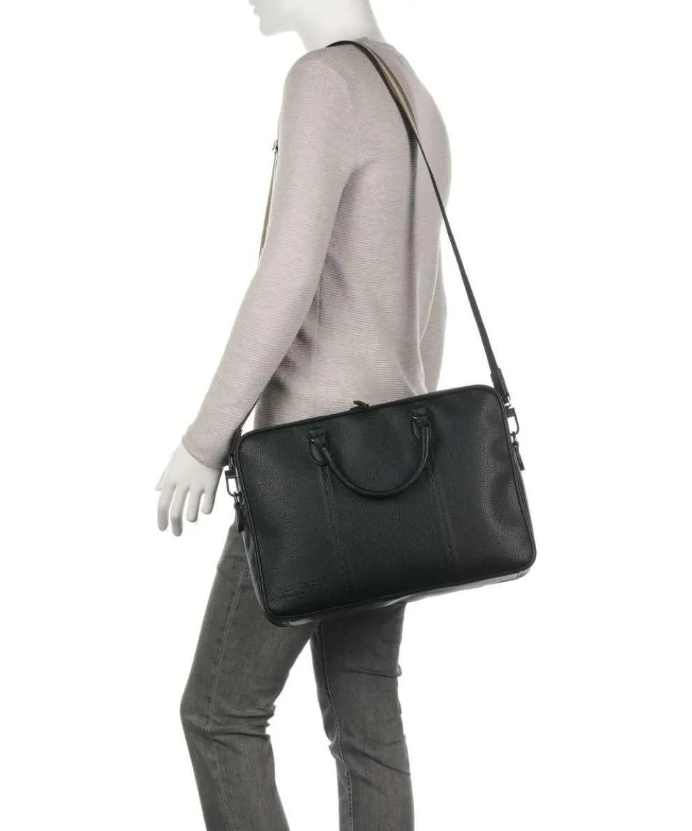 Kaden Aktentasche 14″ Lederimitat schwarz