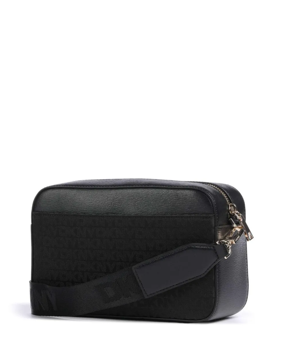 Bryant Umhängetasche fein genarbtes Rindsleder, Polyester schwarz