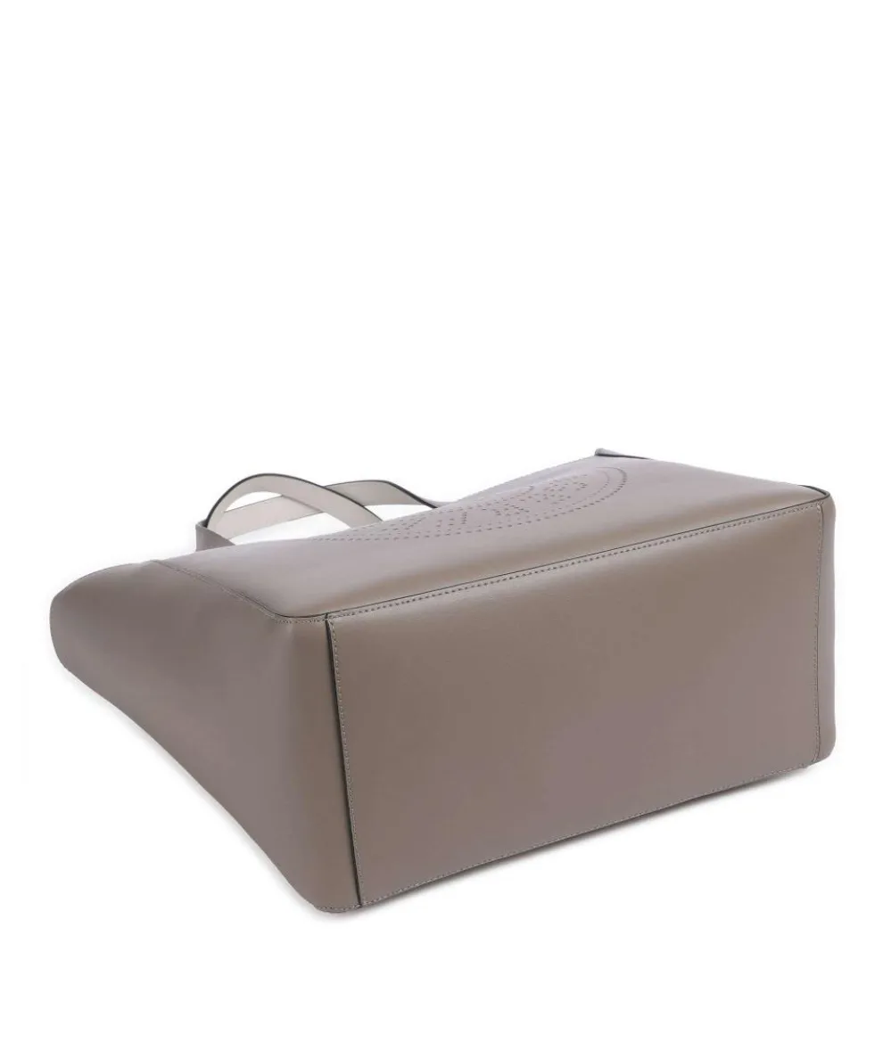 K/Circle Medium Shopper fein genarbtes Rindsleder taupe