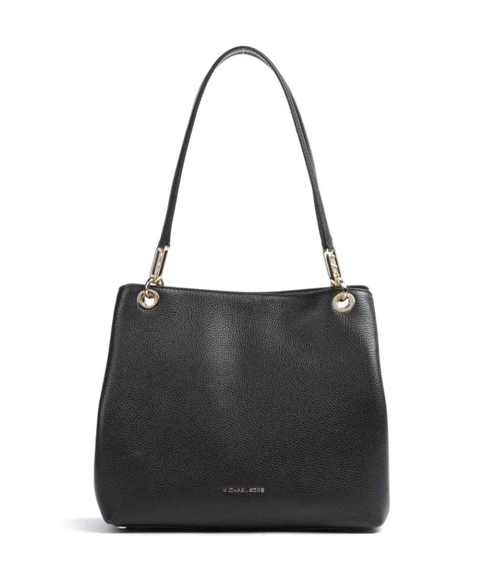 Kensington Large Beuteltasche genarbtes Rindsleder schwarz