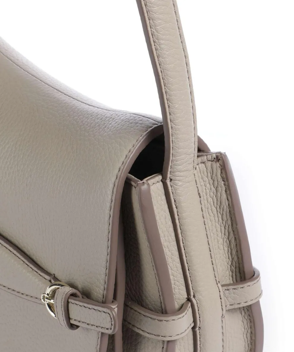 Cavallo S Umhängetasche genarbtes Rindsleder beige