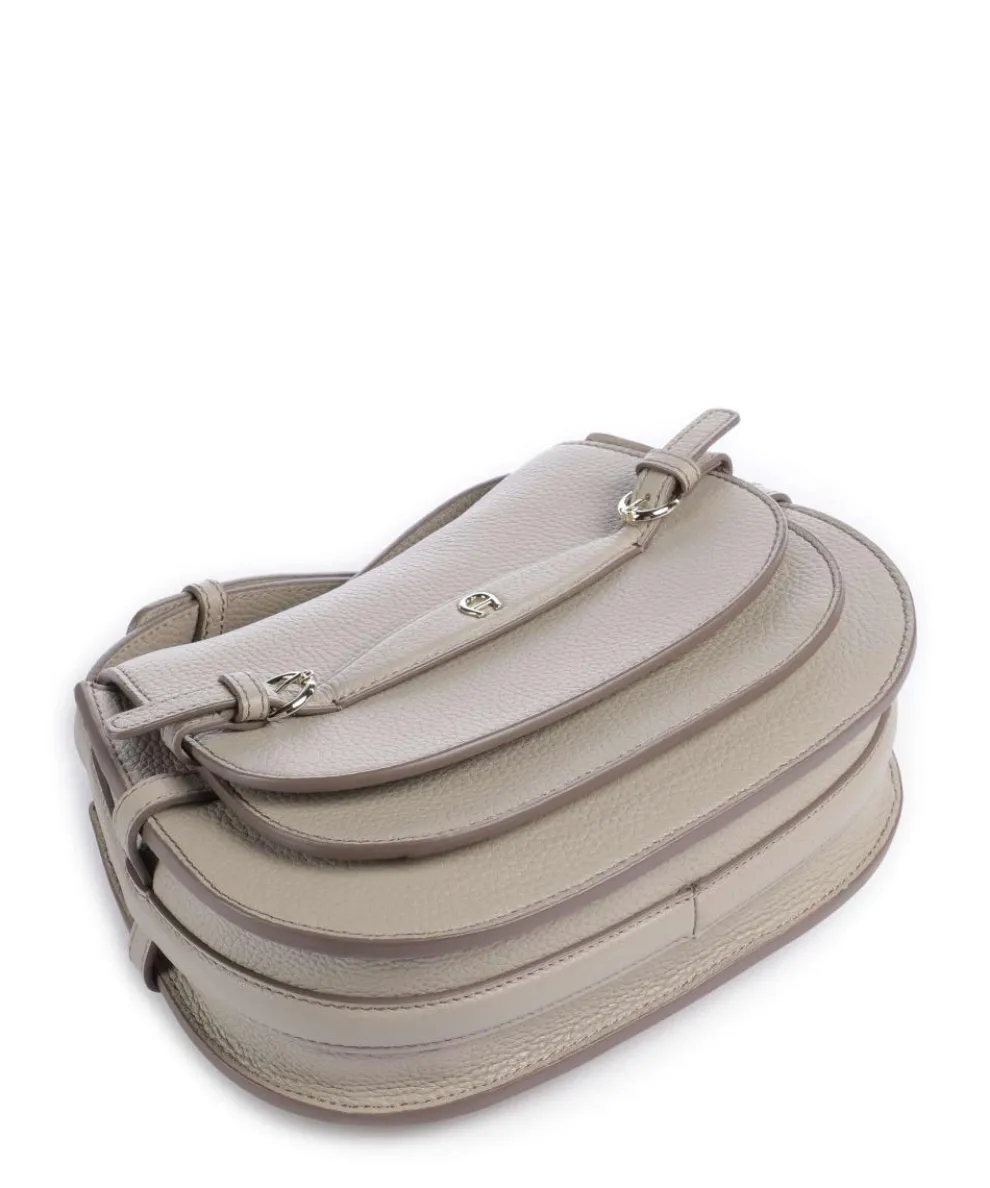 Cavallo S Umhängetasche genarbtes Rindsleder beige