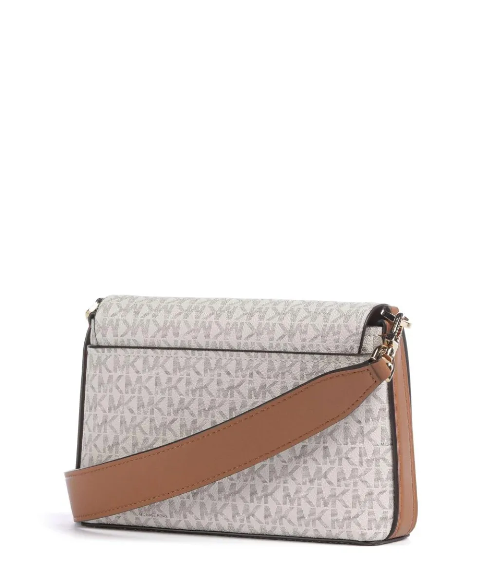 Nessa Small Umhängetasche Lederimitat creme