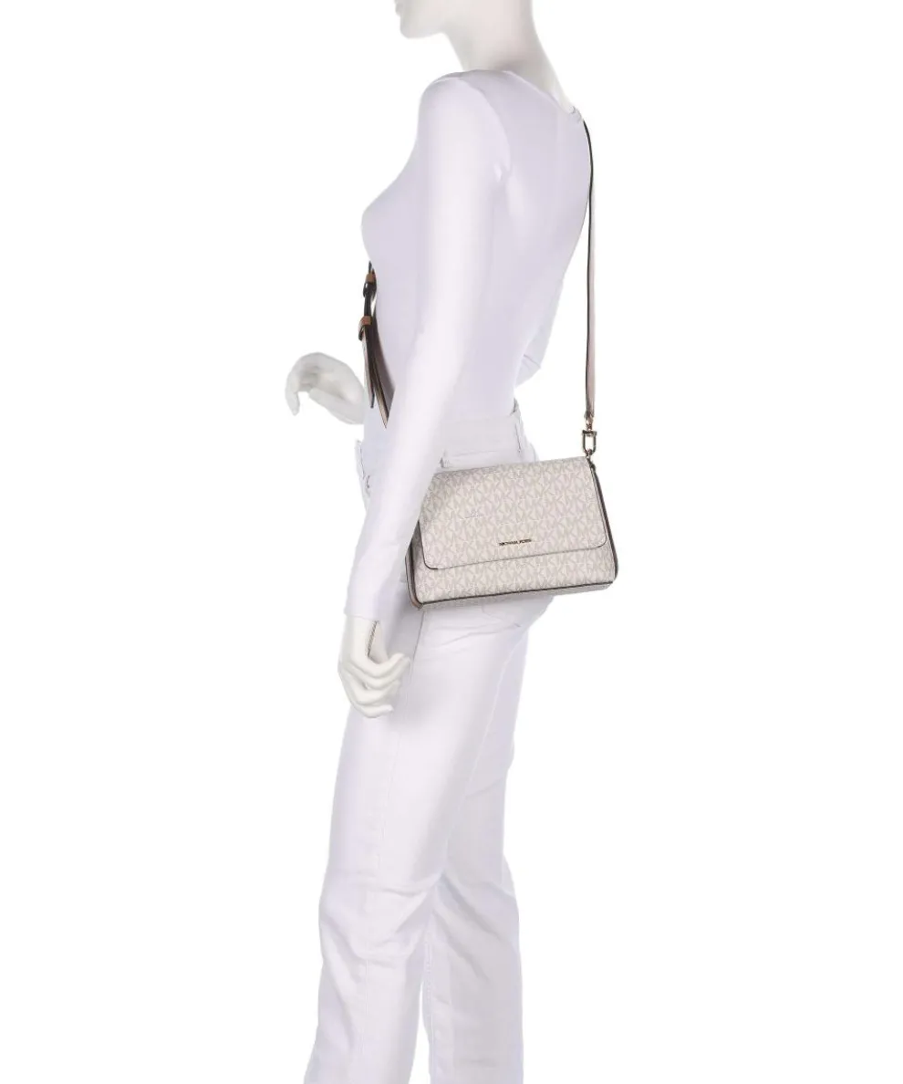 Nessa Small Umhängetasche Lederimitat creme