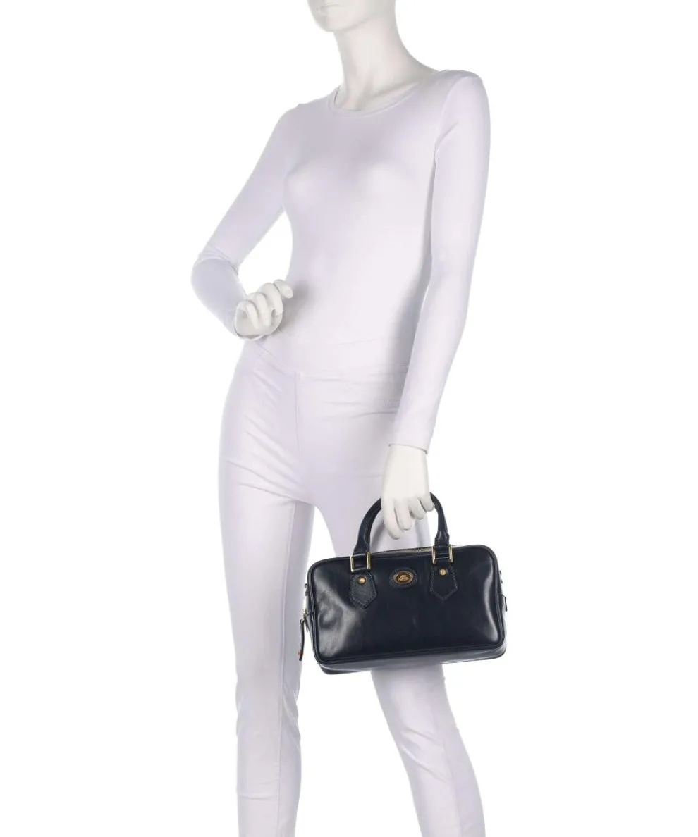 Stodo Handtasche fein genarbtes Rindsleder dunkelblau